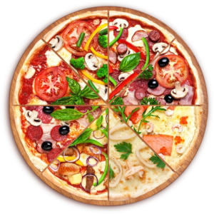 Fresh Garden Veggie Pizza